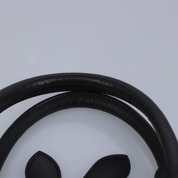 BURBERRY Nova Check Hand Bag PVC 2way Beige Gold Auth 96941 - Picture 8 of 16